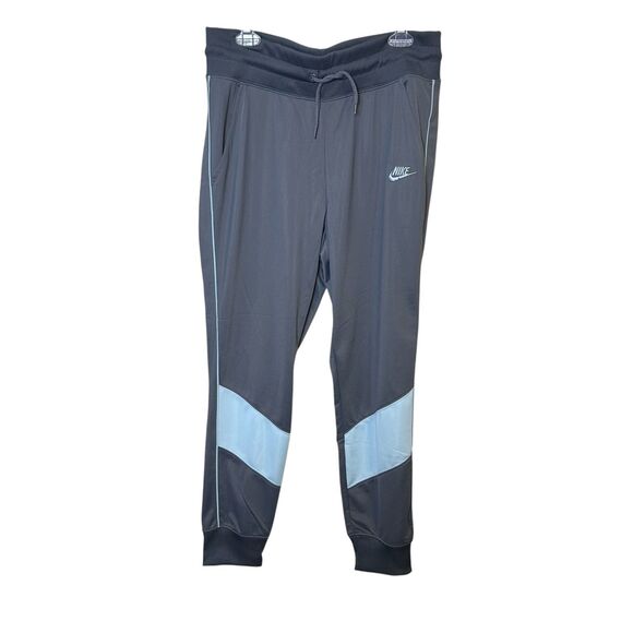 Nike Sportswear Windrunner Joggers Dark Gray & Ice Green Women Size Large - Picture 2 of 8